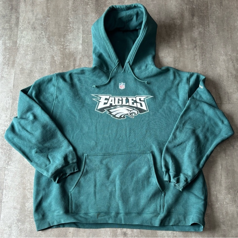 Philadelphia Eagles Reebok Hoodie Mens XL